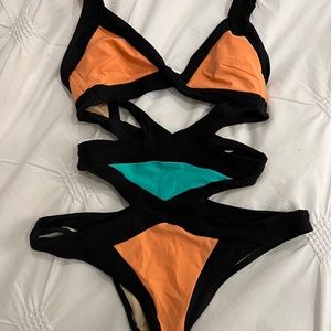 Agent Provocateur Mazzy One Piece Bathing Suit Size 3 (Medium)